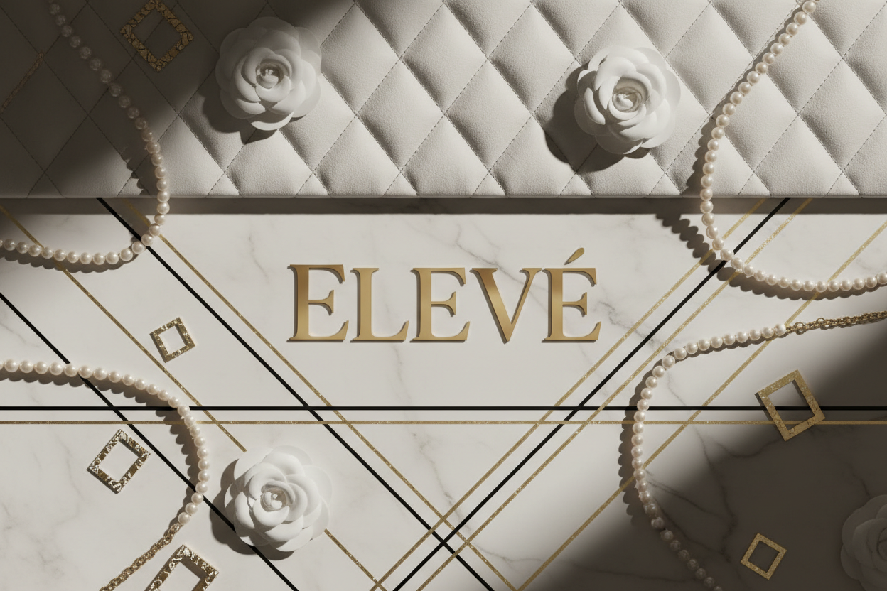 noch mehr im Chanel stile und mein Name Elevè 